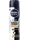 Nivea Men Black & White Invisible Ultimate Impact antiperspirant deodorant sprej pre mužov 150 ml