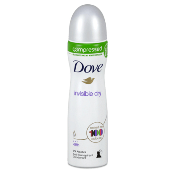 Dove Invisible Dry antiperspirant dezodorant sprej pre ženy 75 ml