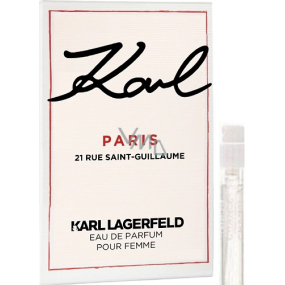 Karl Lagerfeld Karl Paris 21 Rue Saint-Guillaume toaletná voda pre ženy 2 ml s rozprašovačom, vialka