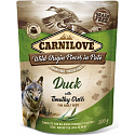 Carnilove Dog Pouch Paté Kačica s bojínkom lúčnym bezobilné kapsičky pre dospelé psy 300 g