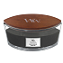 Woodwick Black Peppercorn - Čierne zrnko korenia vonná sviečka s dreveným širokým knôtom a viečkom sklo loď 453 g