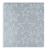 Zöwie Darčekový baliaci papier 70 x 150 cm Vianoce Nordic Light strieborný - biele hviezdy