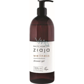 Ziaja Baltic Home Spa Wellness sprchový gél s vôňou kokosu a mandlí 500 ml