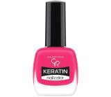 Golden Rose Keratin Nail Color lak na nechty 31 Bright Pink 10,5 ml