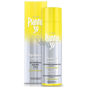 Plantur 39 Hyaluron pre hýčkanú pokožku po štyridsiatke šampón na vlasy aktivuje vlasové korienky 250 ml