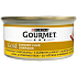 Gourmet Gold Savoury Cake hrubá paštéta s kuracím mäsom a mrkvou v konzerve pre dospelé mačky 85 g