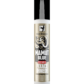 Den Braven Mamut Glue High Tack univerzálne montážne lepidlo, šedé, 290 ml