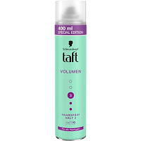 Taft lak na vlasy Volumen, fixácia 3, 400 ml