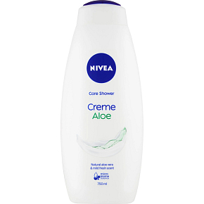 Nivea Creme Aloe starostlivý sprchový gél, 750 ml