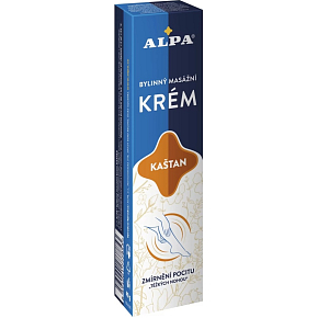 ALPA MASÁŽNY KRÉM S GAŠTANOM 40 ML 7853 ALPA MASÁŽNY KRÉM S GAŠTANOM 40 ML 7853
