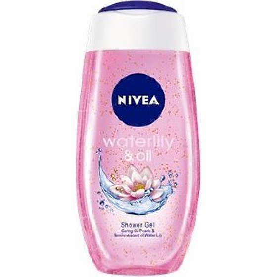 Nivea Water Lily & Oil sprchový šampón 250 ml