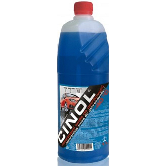 Cinol -40 ° C nemrznúcu zmes do ostrekovačov 1 l
