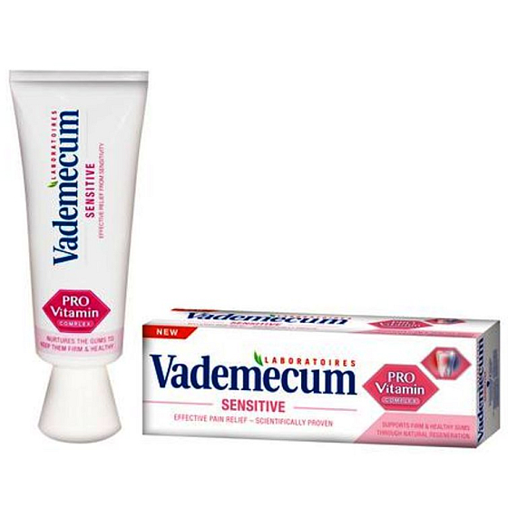 Vademecum Provitamín Sensitive zubná pasta 75 ml