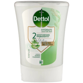Dettol Aloe Vera hydratačné mydlo do bezdotykového dávkovača náhradná náplň 250 ml