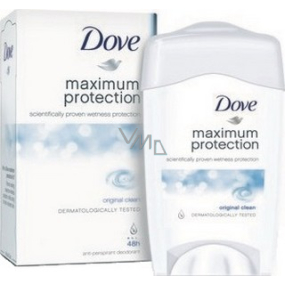 Dove Maximum Protection Original Clean antiperspirant dezodorant stick pre ženy 45 ml