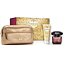 Versace Crystal Noir toaletná voda 90 ml + telové mlieko 100 ml + zlatá kabelka, darčeková sada