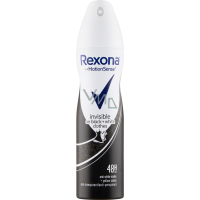 Rexona antiperspirant Invisible na čierne a biele oblečenie, 150 ml