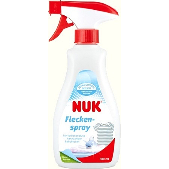 Nuk Flecken odstraňovač škvŕn z detského bielizne s rozprašovačom sprej 360 ml