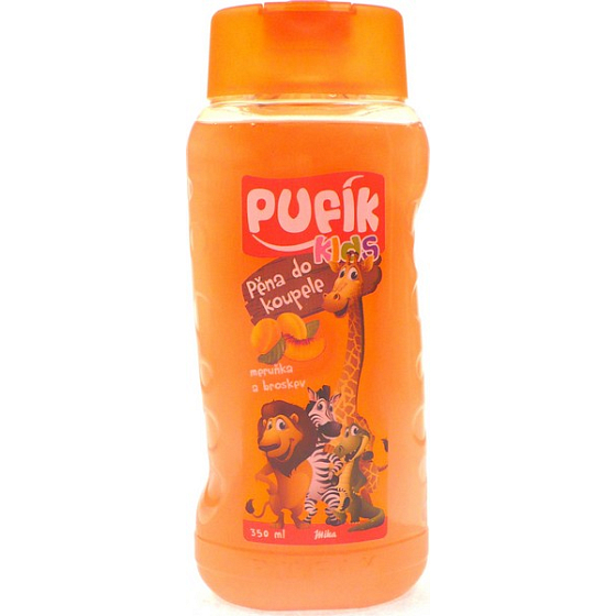 Mika Pufik Marhuľa a Broskyňa pena do kúpeľa 350 ml