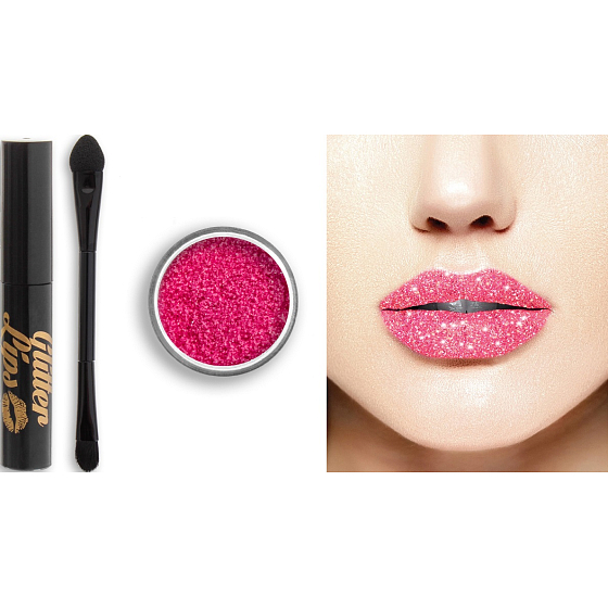 Glitter Lips dlhotrvajúci lesk na pery s trblietkami Hula Tallulah 3,5 ml