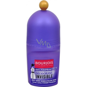 Bourjois Invisible 48h guličkový antiperspirant dezodorant roll-on pre ženy 50 ml