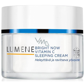 Lumene Bright Now Vitamín C + Sleeping Cream Krém na spanie 50 ml