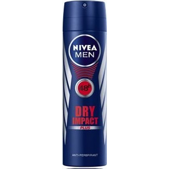 Nivea Men Dry Impact antiperspirant deodorant sprej pre mužov 150 ml