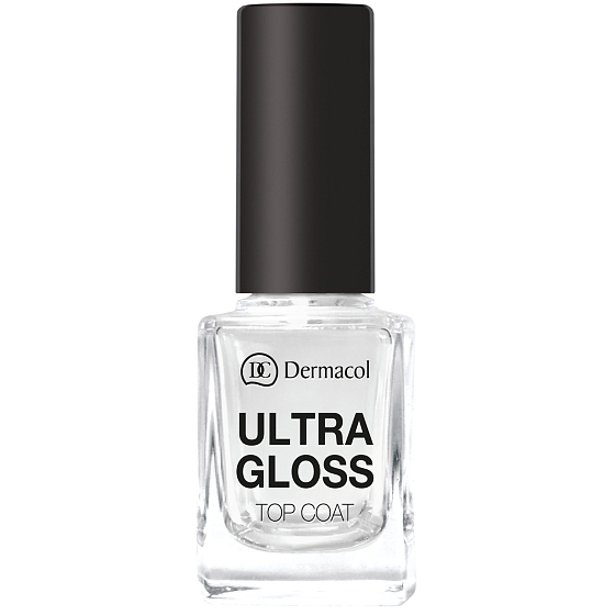 Dermacol Ultra Gloss Top Coat nadlak na nechty pre vytvorenie ultra lesku 11 ml
