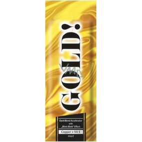 Soleo Gold intenzívny urýchľovač opálenie s kúsočky zlata 5 ml