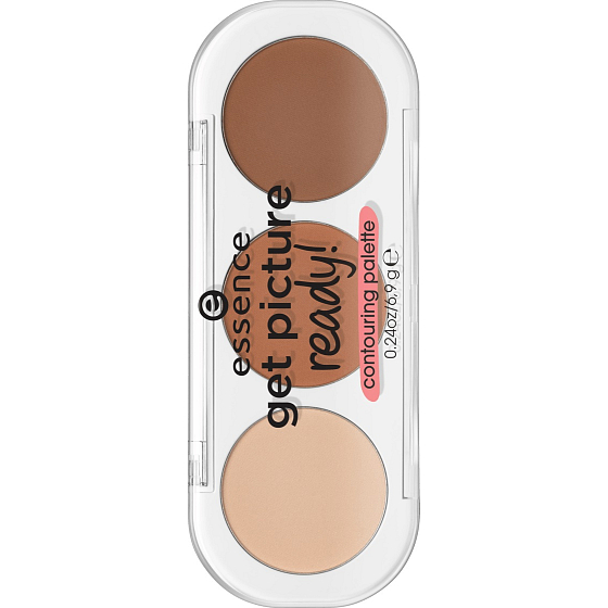 Essence Get Picture Ready! Contouring Palette kontúrovacia paletka 10 Get in Shape 6,9 g