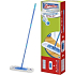 Spontex Microwiper Extra plochý mop s strapcami s aktívnym mikrovláknom komplet set