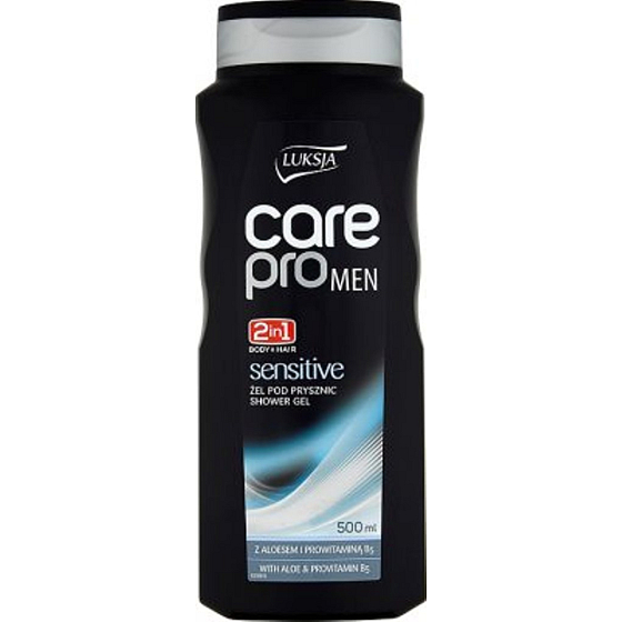 Luksja Care Pre Men Sensitive sprchový gél 500 ml