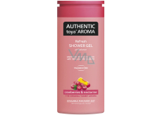 Authentic Toya Aróma Cranberries & Nectarine aromatický sprchový gél 400 ml