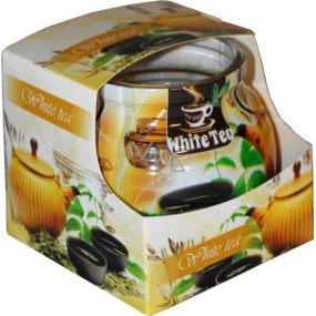 Admit White Tea - Biely čaj dekoratívne aromatická sviečka v skle 80 g