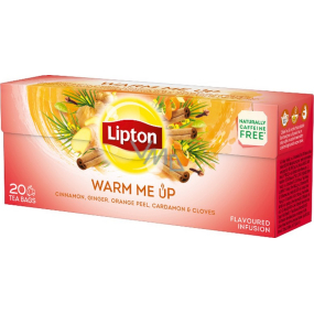 Lipton Warm Me Up ovocný aromatizovaný čaj s korením 20 nálevových vrecúšok 36 g