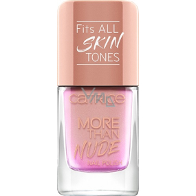 Catrice More Than Nude Nail Polish lak na nechty 05 Rosey-o & Sparklet 10,5 ml