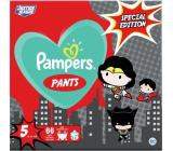 Pampers Pants Special Edition veľkosť 5, 12 - 17 kg plienkové nohavičky 66 kusov krabice