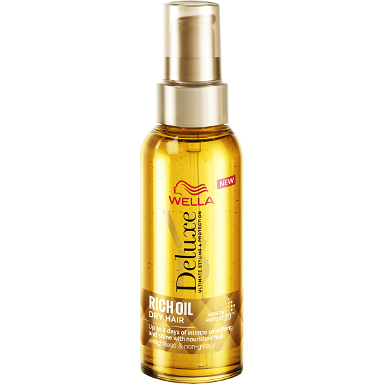 Wella Deluxe Rich Oil olej na vlasy pre suché vlasy 100 ml