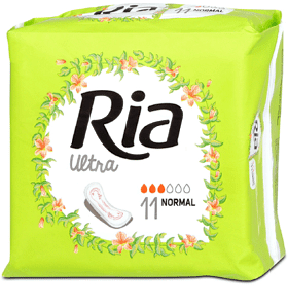 Ria Ultra Silk Normal hygienické vložky 11 kusov