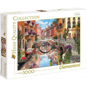 Clementoni Puzzle Benátky 3000 dielikov, odporúčaný vek 10+