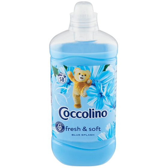 Coccolino Fresh & Soft Blue Splash koncentrovaná aviváž 58 dávok 1,45 l