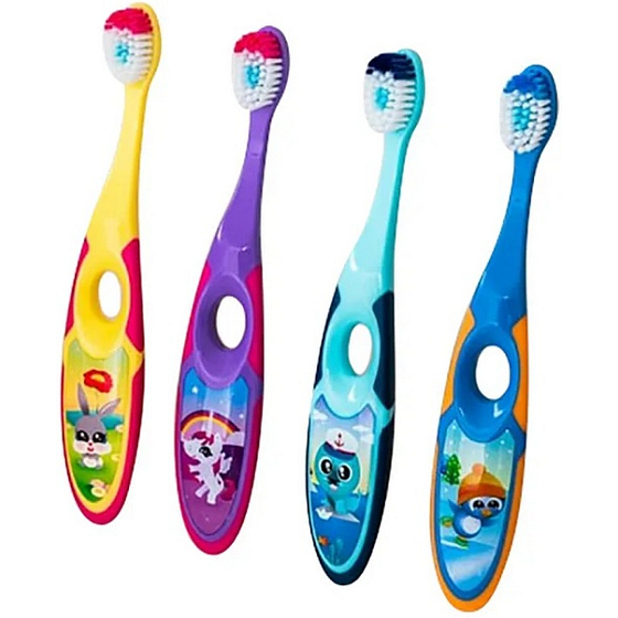 Jordan Step by Step detský zubný kefka, vo veku 3-5 rokov, 2 ks
