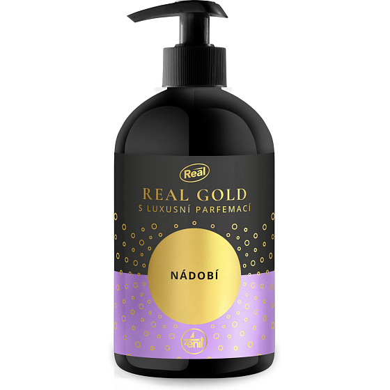 REAL GOLD Na nádobí s luxusnou parfémaciou 500 g