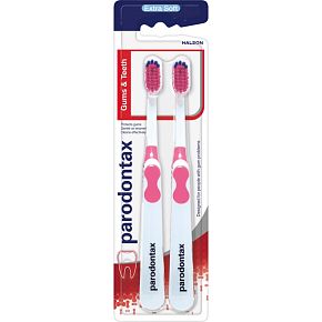 Parodontax Gums & Teeth Extra Soft zubné kefky pre ďasná, duopack
