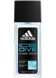 Adidas Ice Dive parfumovaný deodorant sklo pre mužov 75 ml