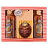 Bohemia Gifts Rumová kozmetika sprchový gél 100 ml + soľ do kúpeľa 150 g + olejový kúpeľ 100 ml, kozmetická sada