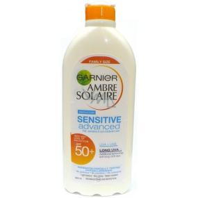 Garnier Ambre Solaire Sensitive Advanced OF50 + mlieko na opaľovanie 400 ml