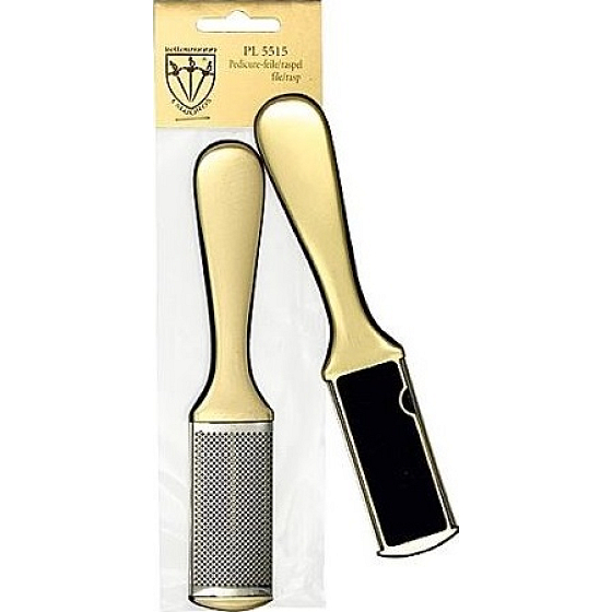 Kellermann 3 Swords Beauty pedikúrová rašpľa (kov, obojstranná) PL5515