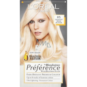 Loreal Paris Préférence Blondissimes farba na vlasy B05 veľmi svetlá béžová blond