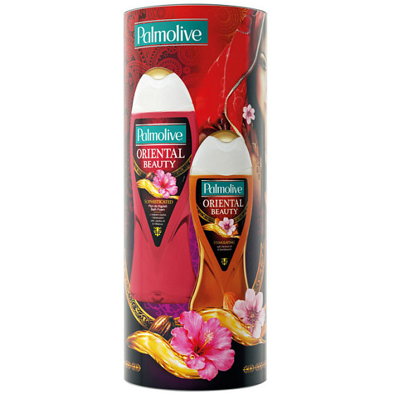 Palmolive Oriental Beauty Krásy orientu sprchový gél 250 ml + Oriental Beauty pena do kúpeľa 500 ml, kozmetická sada